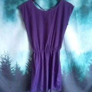Speechless Purple knee length dress